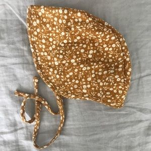Rylee + Cru Marigold Floral Bonnet 12-18M